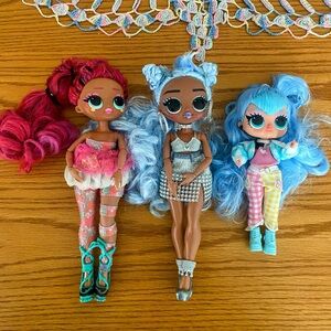 LOL Surprise Dolls (Lot Of 3) Great Condition